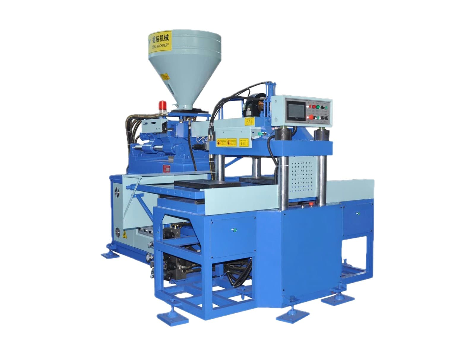 DY-1102 - TPU Sole Injection Moulding Machine — DY-1102 Entry-Level 2-Station Slide