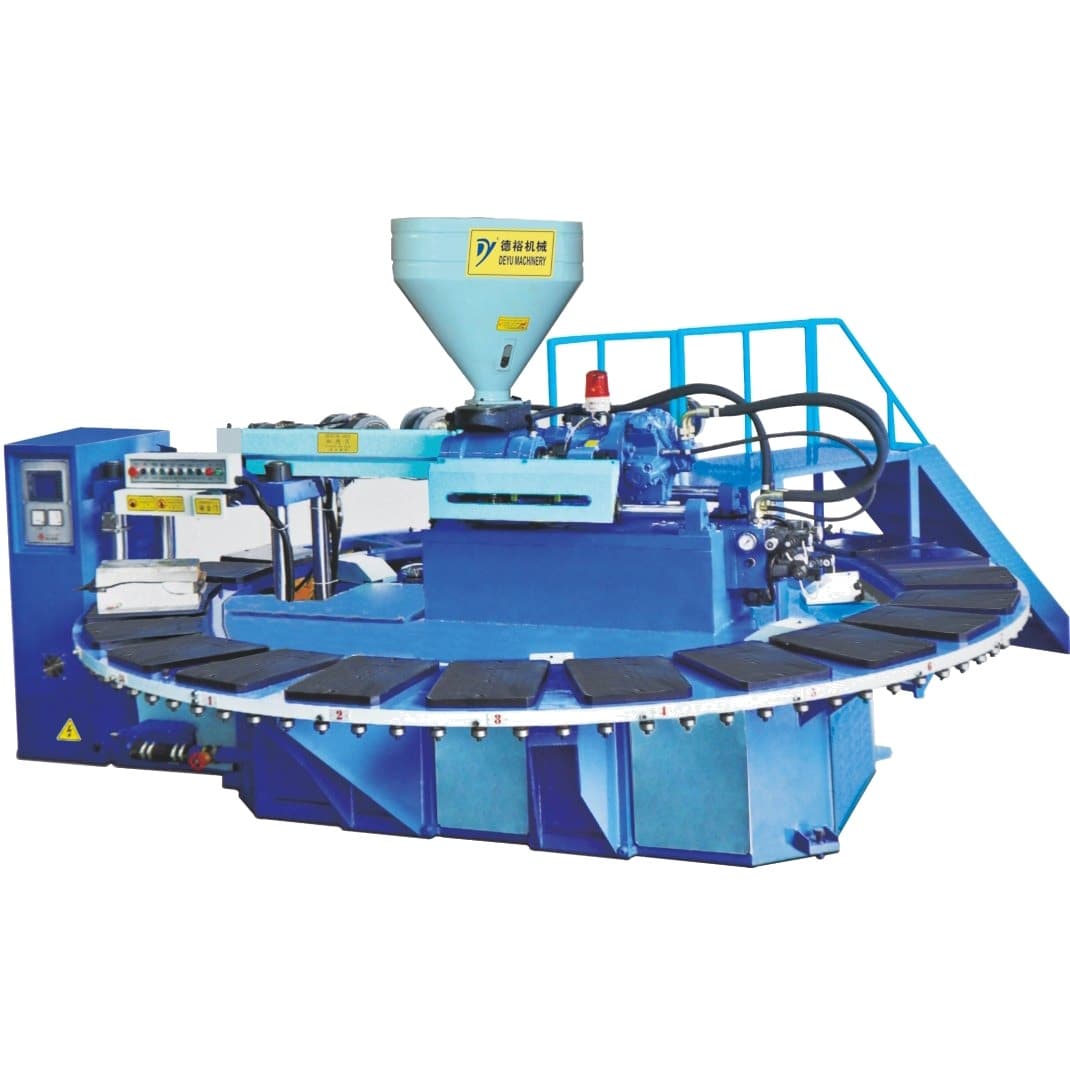 DY-1124B - Full Automatic Rotary Type Plastic Air Blowing Injection Moulding Machine